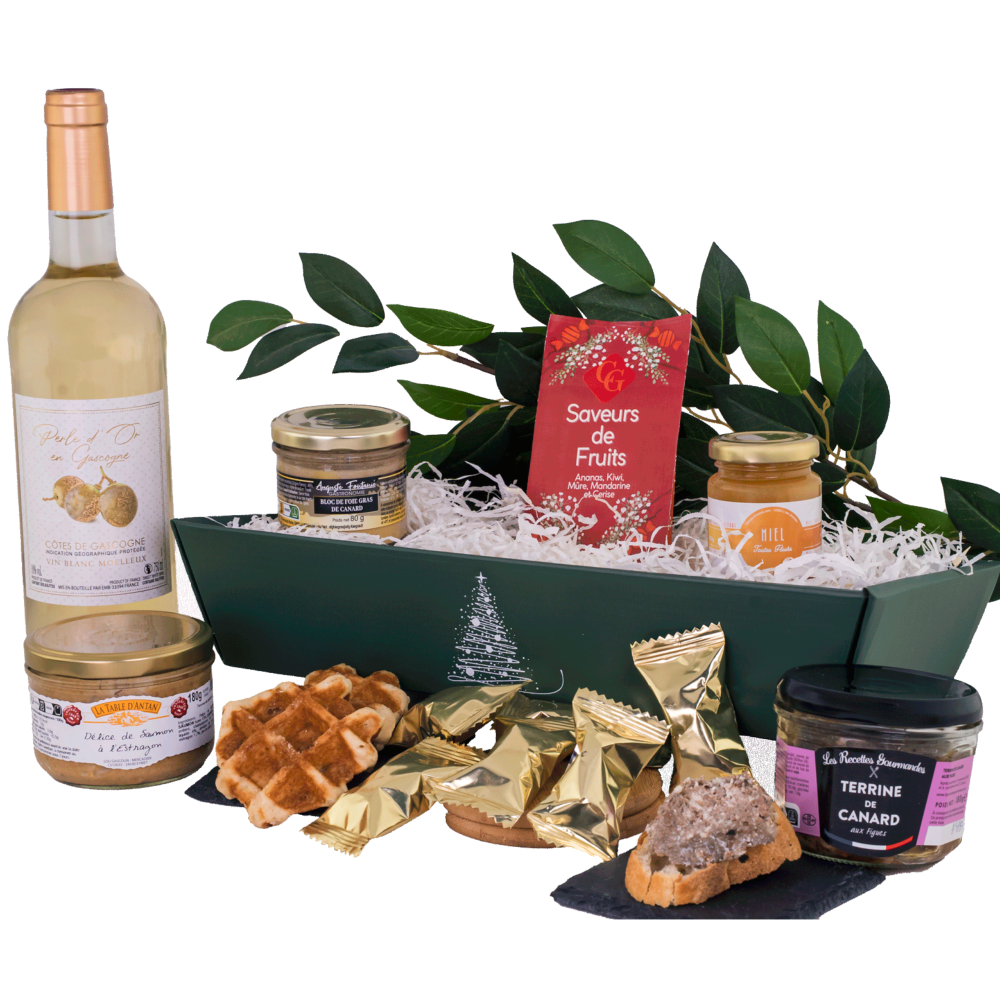 Panier Garni - Corbeille " Noël en Gascogne " 