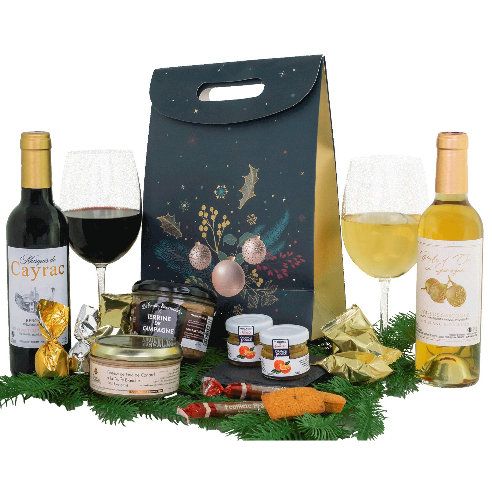 Panier Garni - Coffret Or & Délices 