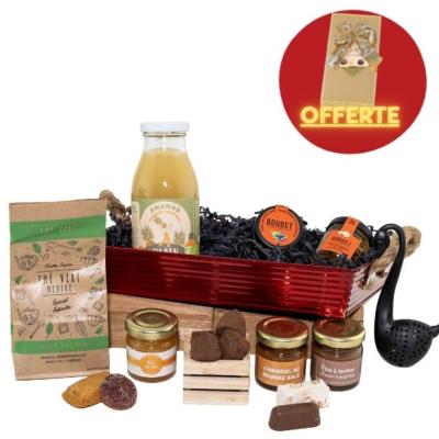 Panier Garni - Coffret Rose 