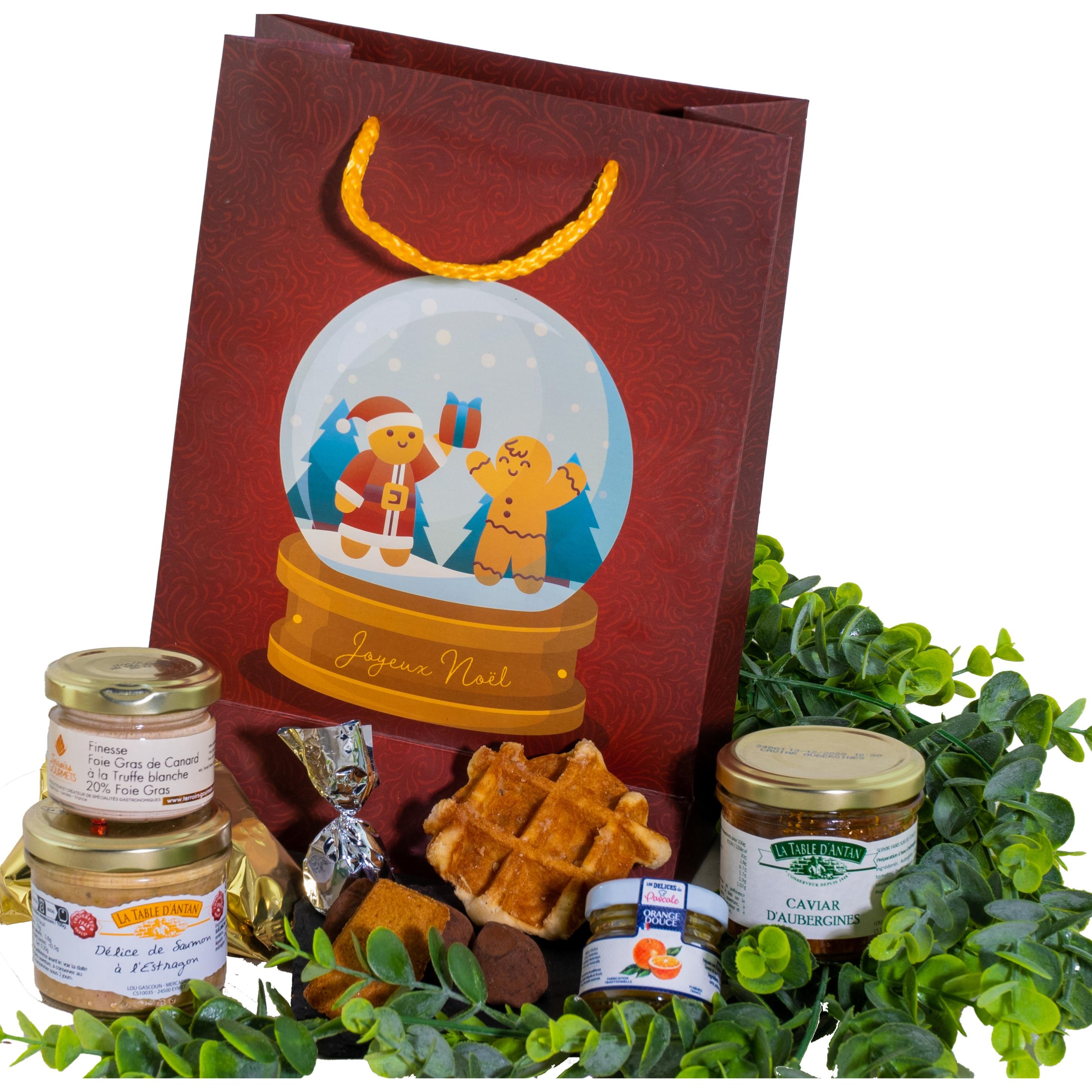 Panier Garni - Coffret  Boule de Neige