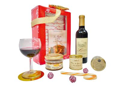 Panier garni en promotion - Coffret Noël Tradition NO151