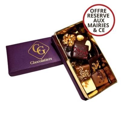 CG Écrin Dégustation 200g - Assortiment de 17 Chocolats 